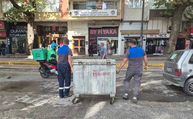 Eskişehir’de Kimyasal Tehlike: Konteyner Kaldırıldı