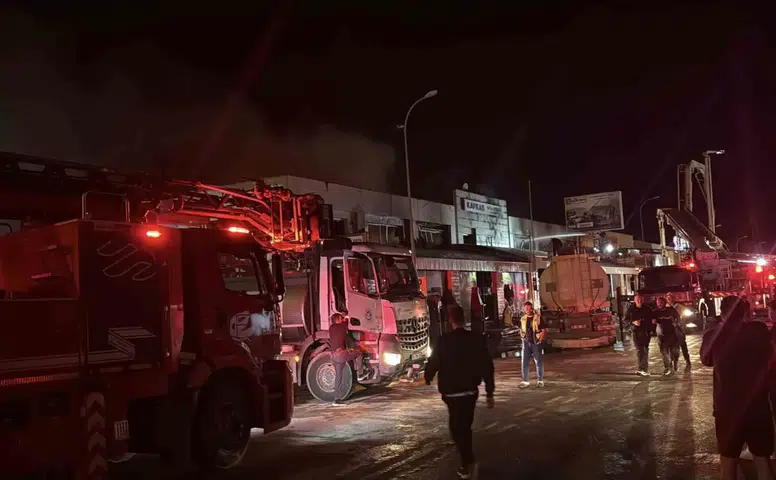 Baksan’da yangın kontrol altına alındı