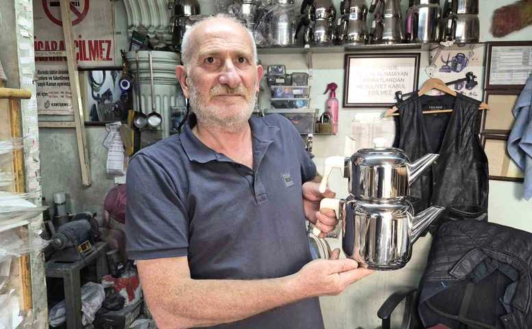 Eskişehir’de eski ev aletlerine usta eli değiyor