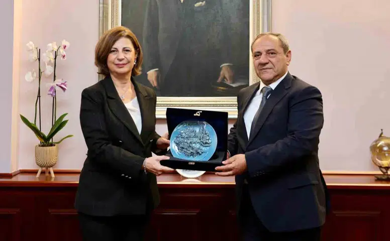 Azerbaycanlı Heyetten Başkan Ünlüce’ye Ziyaret
