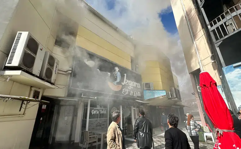 Eskişehir Taşbaşı Çarşısı’nda Yangın Paniği