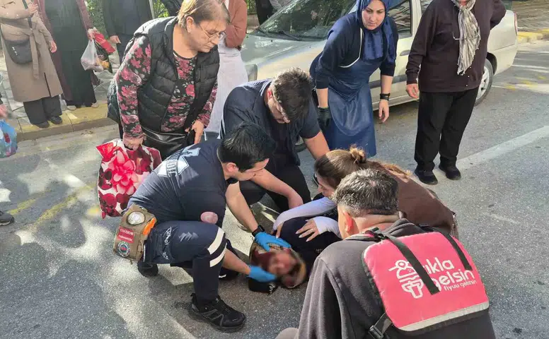 Eskişehir’de Otomobilin Çarptığı Yaşlı Kadın Yaralandı