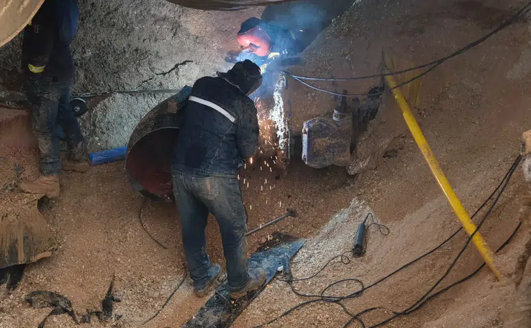 Sazova Mahallesi'nde Su Hattındaki Güzergâh Değişikliği Tamamlandı