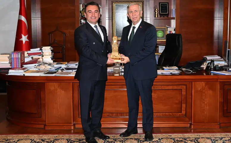 Habil Dökmeci, Mansur Yavaş ile bir araya geldi
