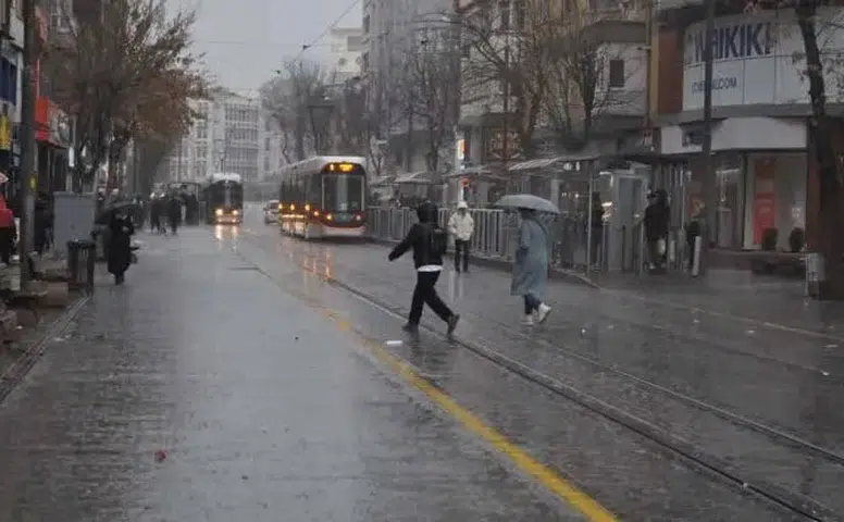 Eskişehir İçin Kuvvetli Sağanak Ve Kar Uyarısı