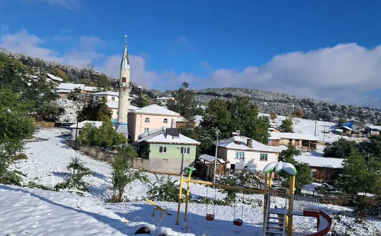 Eskişehir’in Yüksek Kesimleri Karla Kaplandı