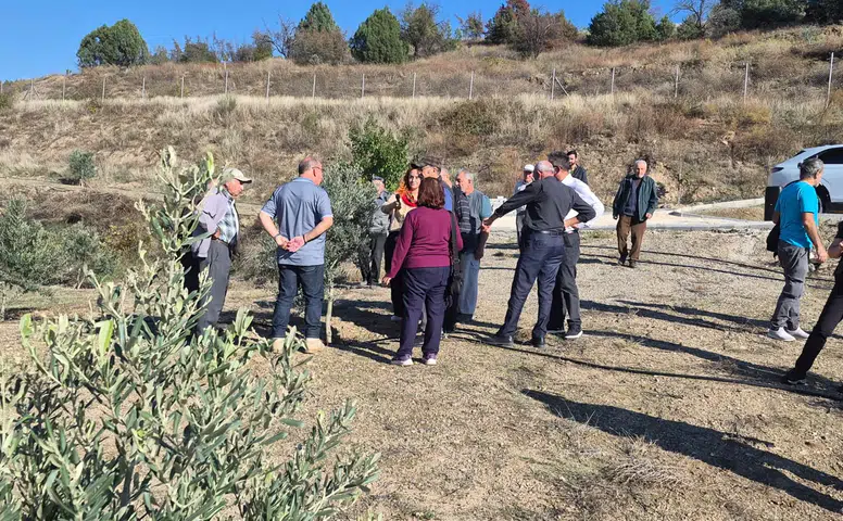 Sarıcakaya’da Zeytin Üreticilerine Budama Eğitimi