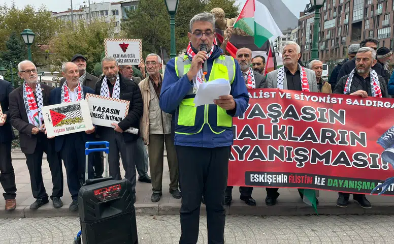 Eskişehir’den Filistin Çağrısı: “Somut Adım Atın”