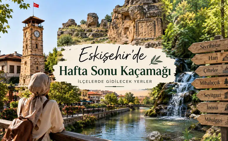 Eskişehir’de Hafta Sonu Kaçamağı İçin İlçelerde Gidilecek Yerler