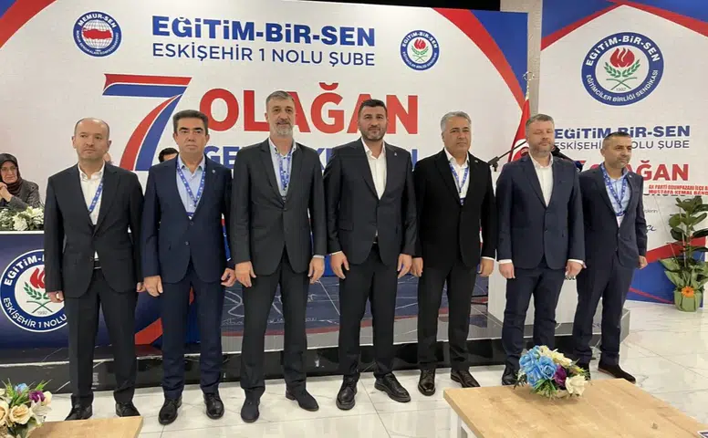 Eğitim-Bir-Sen Eskişehir 7. Olağan Genel Kurulu gerçekleşiyor