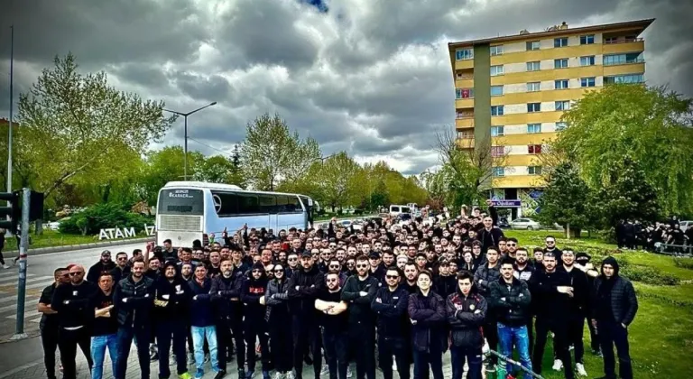 300 Eskişehirspor Taraftarı Yola Çıktı