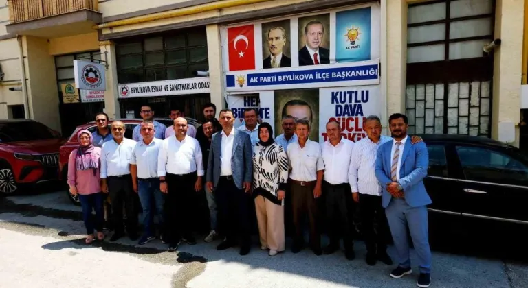 Ak Parti Eskişehir İl Başkanı Gürhan Albayrak TOKİ çalışmalarını inceledi