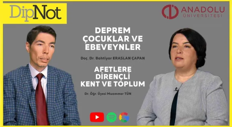 “DipNot” Podcast Serisinin Gündeminde Depremler Var