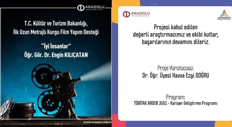 Anadolu Üniversitesi Öğretim Üyeleri Başarılara İmza Atıyor