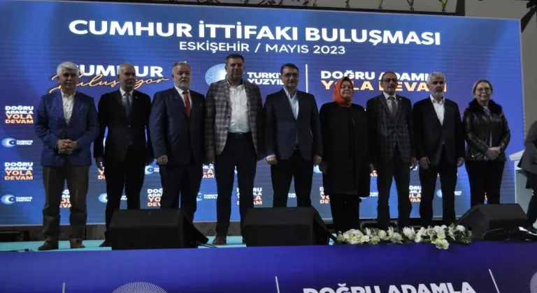 Bakan Dönmez Eskişehir’de ‘Cumhur Buluşuyor’a Katıldı