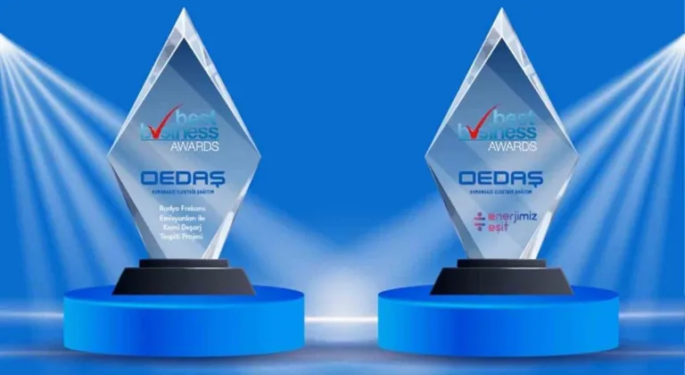 OEDAŞ, Best Business Awards'ta İki Ödül Birden Kazandı