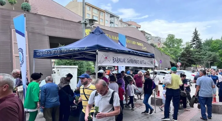 Büyükşehir'den Babalar Günü Çiçeği: Eskişehirlilere Rengârenk Hediyeler