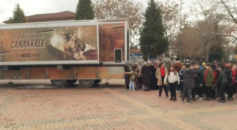 Çanakkale Savaşları Mobil Müze Tırı Tavşanlı’da