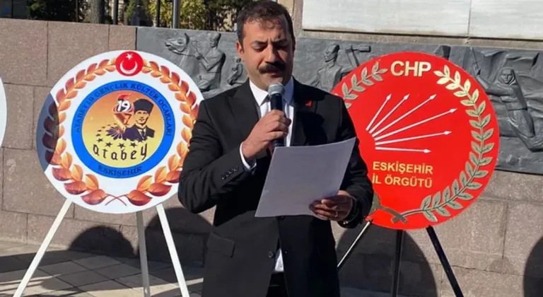 CHP Eskişehir İl Başkanı Talat Yalaz’dan Atatürk’ü Anma Mesajı