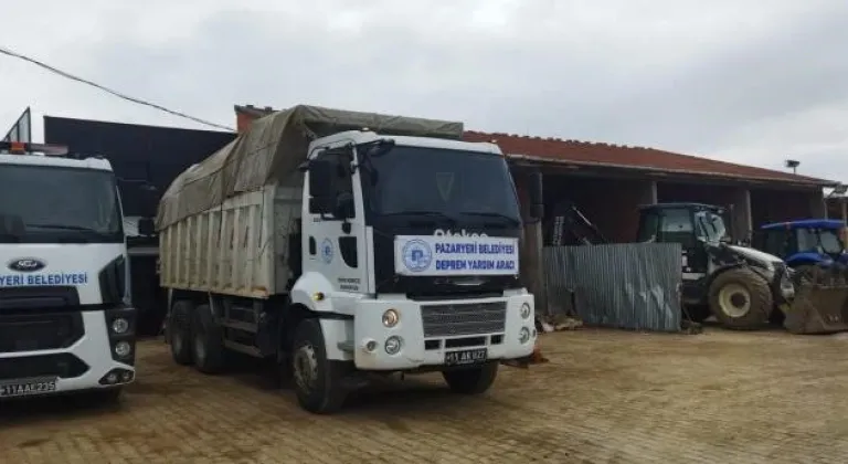 Deprem bölgesine yardımlar devam ediyor