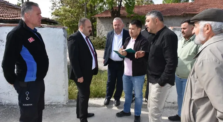 İnönü'de Mahalle Sakinlerinin Talepleriyle Halı Yıkama Yeri Yenileniyor