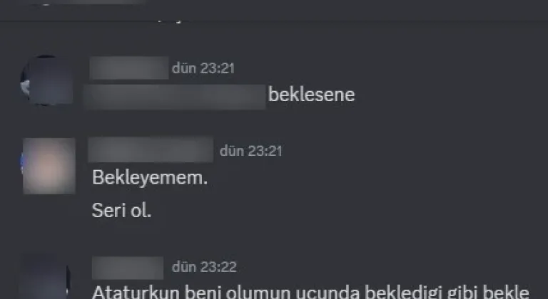 Erişim Engeli Getirilen Discord’da Milli Değerlere ve Katledilen Genç Kıza Hakaretler Edildi