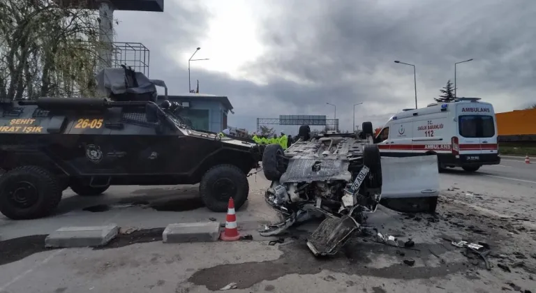 Eskişehir-Ankara Karayolunda Trafik Kazası