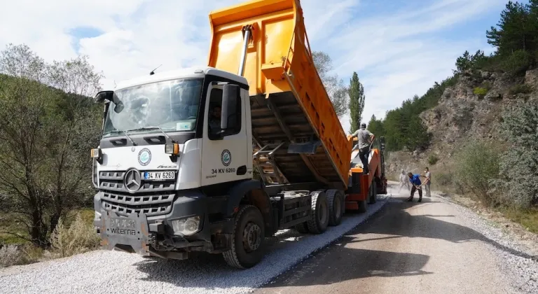 Eskişehir Büyükşehir Belediyesi Han Yolu’nda Yoğun Çalışma Başlattı