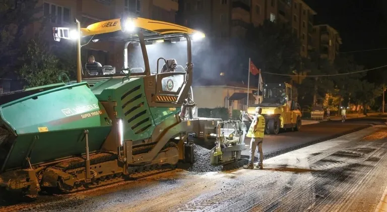 Eskişehir Büyükşehir Belediyesi'nden Gece Yol Çalışması Duyurusu