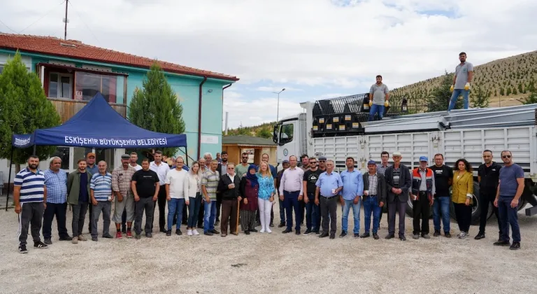 Eskişehir Büyükşehir Belediyesi'nden Üreticiye Kırsal Destek Programı