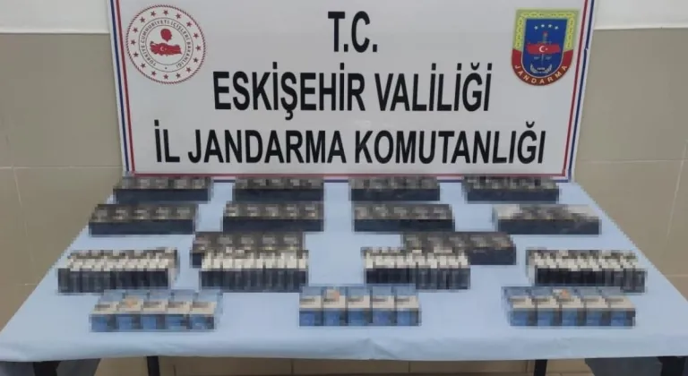 Eskişehir Çifteler’de 170 Paket Kaçak Sigara Bulundu