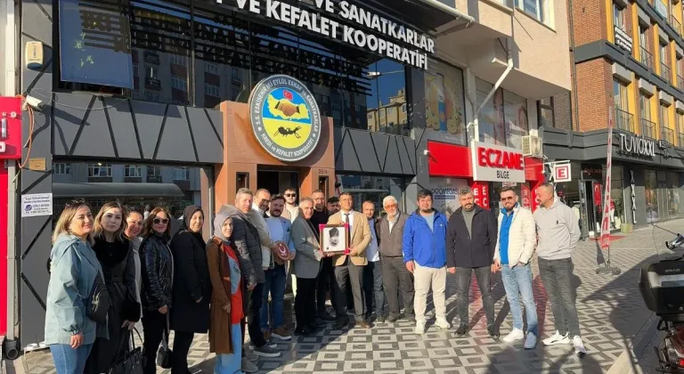 Eskişehir Gastronomi Derneği'nden S.S Eskişehir İki Eylül Esnaf ve Sanatkarlar Kredi ve Kefalet Kooperatifi'ne Ziyaret