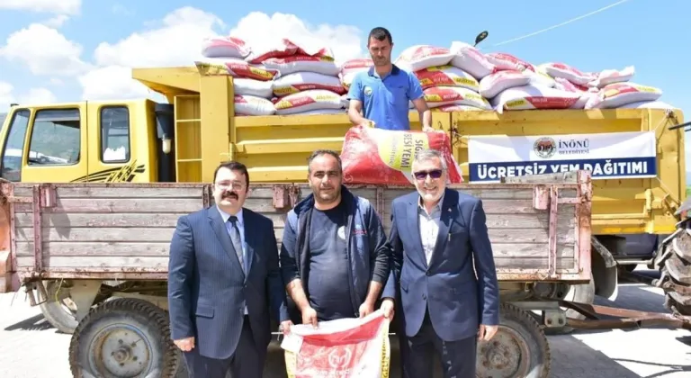 Eskişehir İnönü Belediyesi’nden Ücretsiz Yem Desteği