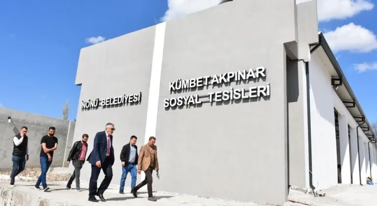 Eskişehir İnönü Sosyal Tesis Projesi Yapımı Bitiyor