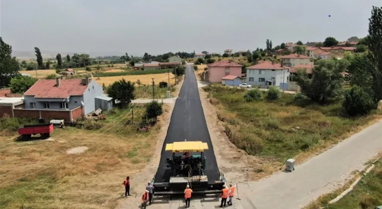 Eskişehir İnönü’de Asfalt Çalışmaları Sürüyor