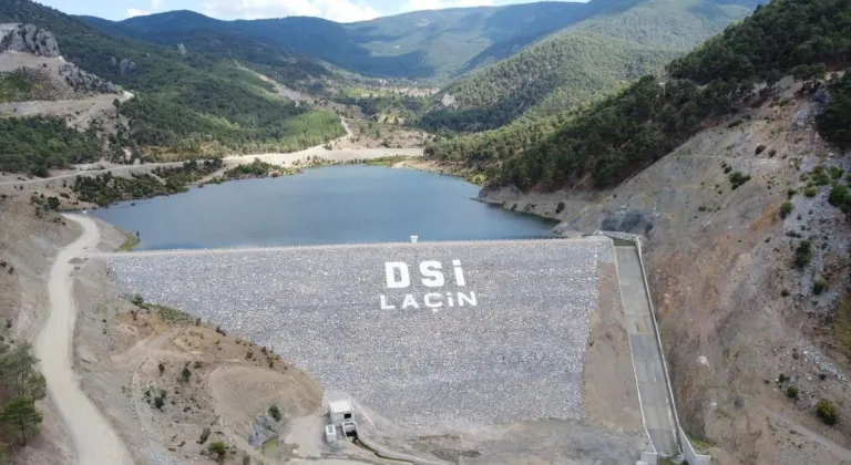 Eskişehir Sarıcakaya Laçin Barajı ve Sulaması Yapıldı