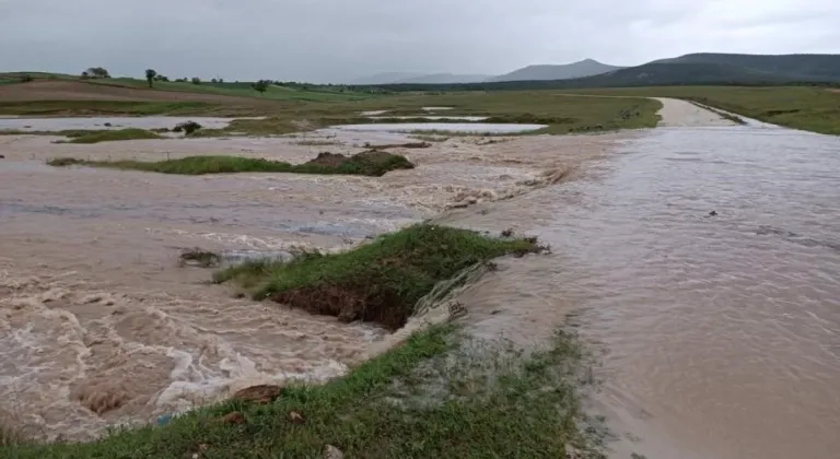 Eskişehir Seyitgazi Sel Altında Kaldı