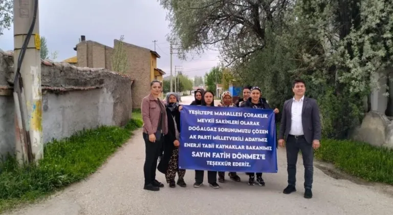 Eskişehir Yeşiltepe Mahallesinin Doğalgaz Sorunu Bitti