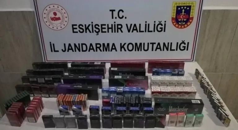 Eskişehir’de 21 Bin TL Değerinde Kaçak Sigara Ele Geçirildi