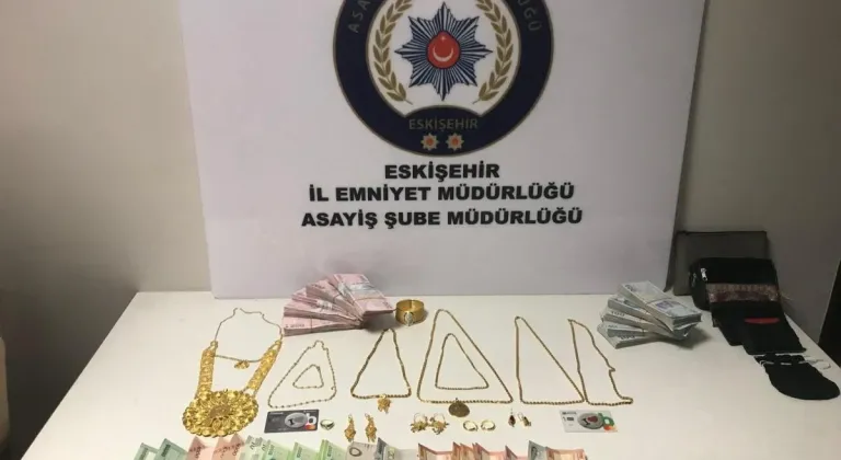 Eskişehir’de 500 Bin TL’lik Hırsızlık Yapanlar Yakalandı!