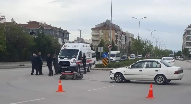 Eskişehir’de 71 Evler’de Trafik Kazası