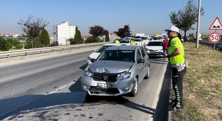 Eskişehir’de 9 Aracın Zincirleme Kazası