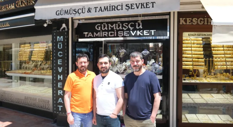 Eskişehir’de Baba Mesleği Gümüşçü Tamirci Şevket