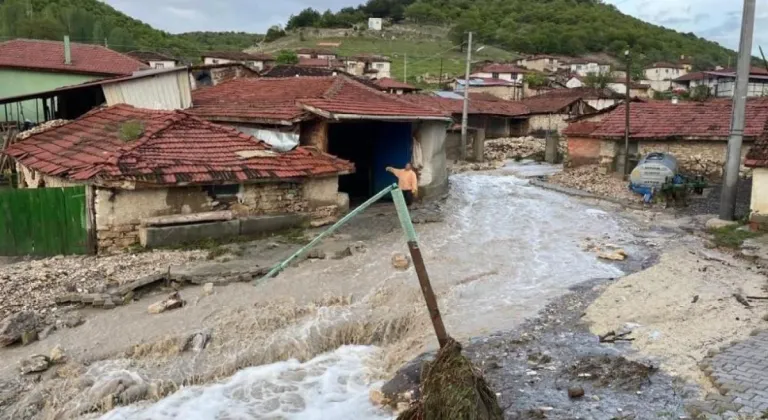 Eskişehir’de Başkan Tepe Seyitgazi’deki Sel Hakkında Konuştu