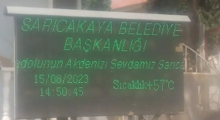 Eskişehir’de Bir İlçede Sıcaklık 57 Dereceyi Buldu!