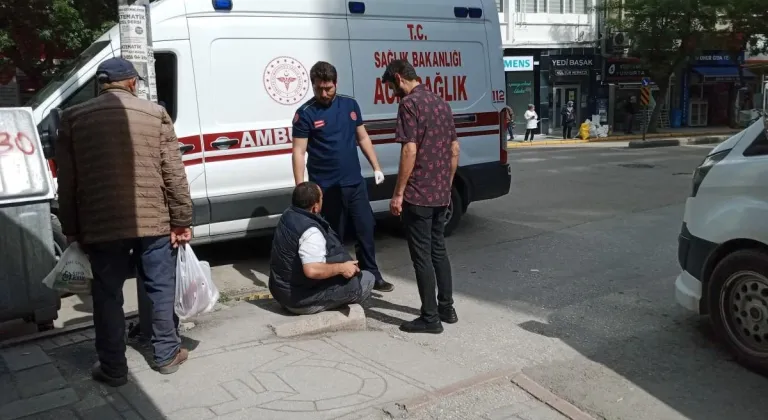 Eskişehir’de Düşen Adam İlk Yardımı Kabul Etmedi