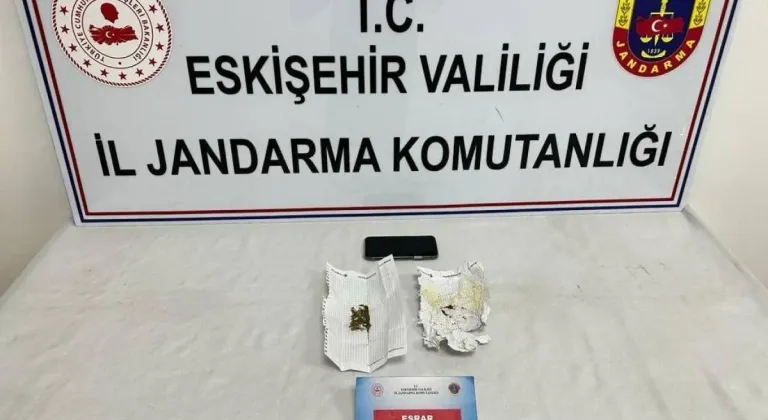 Eskişehir’de Jandarma Uyuşturucu Ele Geçirdi