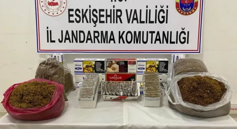 Eskişehir’de Jandarmadan Kaçak Tütün Operasyonu