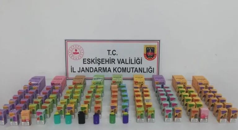 Eskişehir’de Kaçak elektronik Sigara Satıcısı Yakalandı