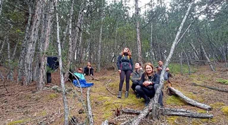 Eskişehir’de Mantar için 7 Kilometre Yürüyen Doğa Tutkunları